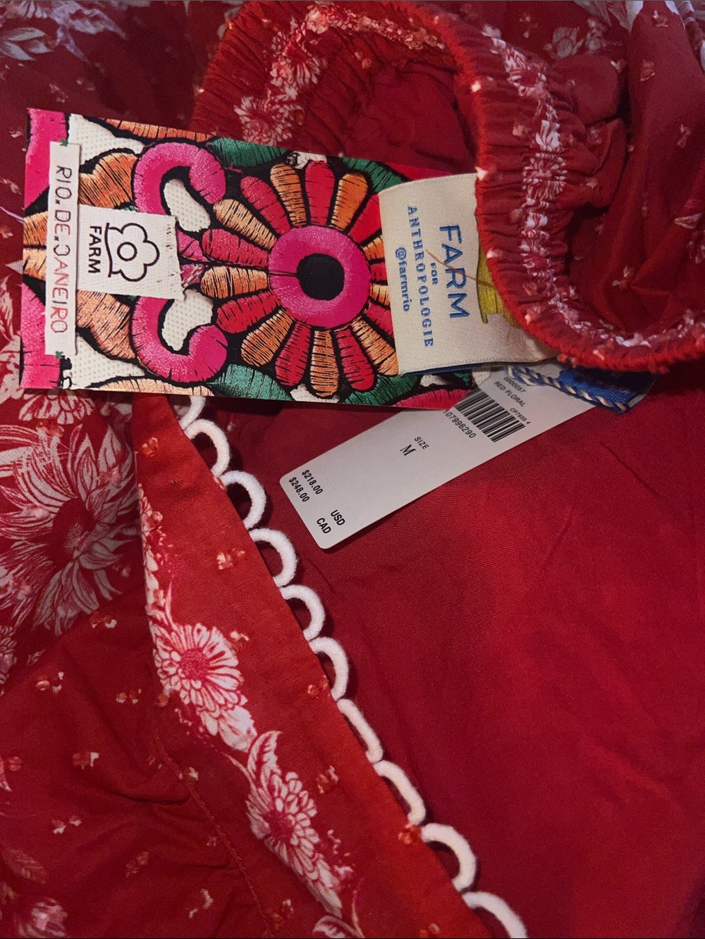 Farm Rio Tiered Floral Maxi Skirt - Picture 5 of 9